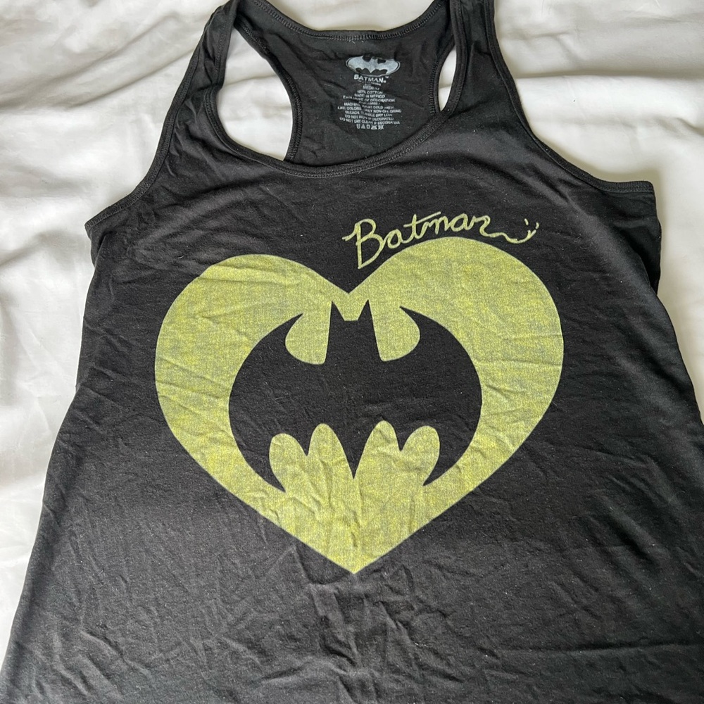 Batman racer back tank